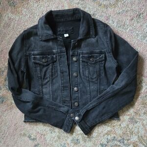Maurices Black Denim Jacket